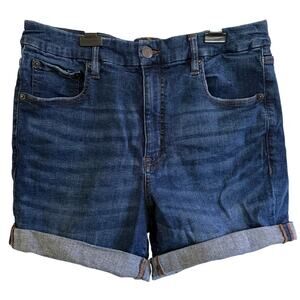 Barely Worn Blue Aeropostale High Rise Curve Bermuda Denim w/Pockets - Size 14